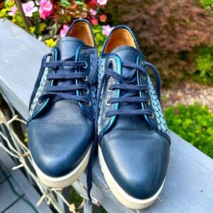 Aquatalia Ladies Dress Leather Sneakers 9